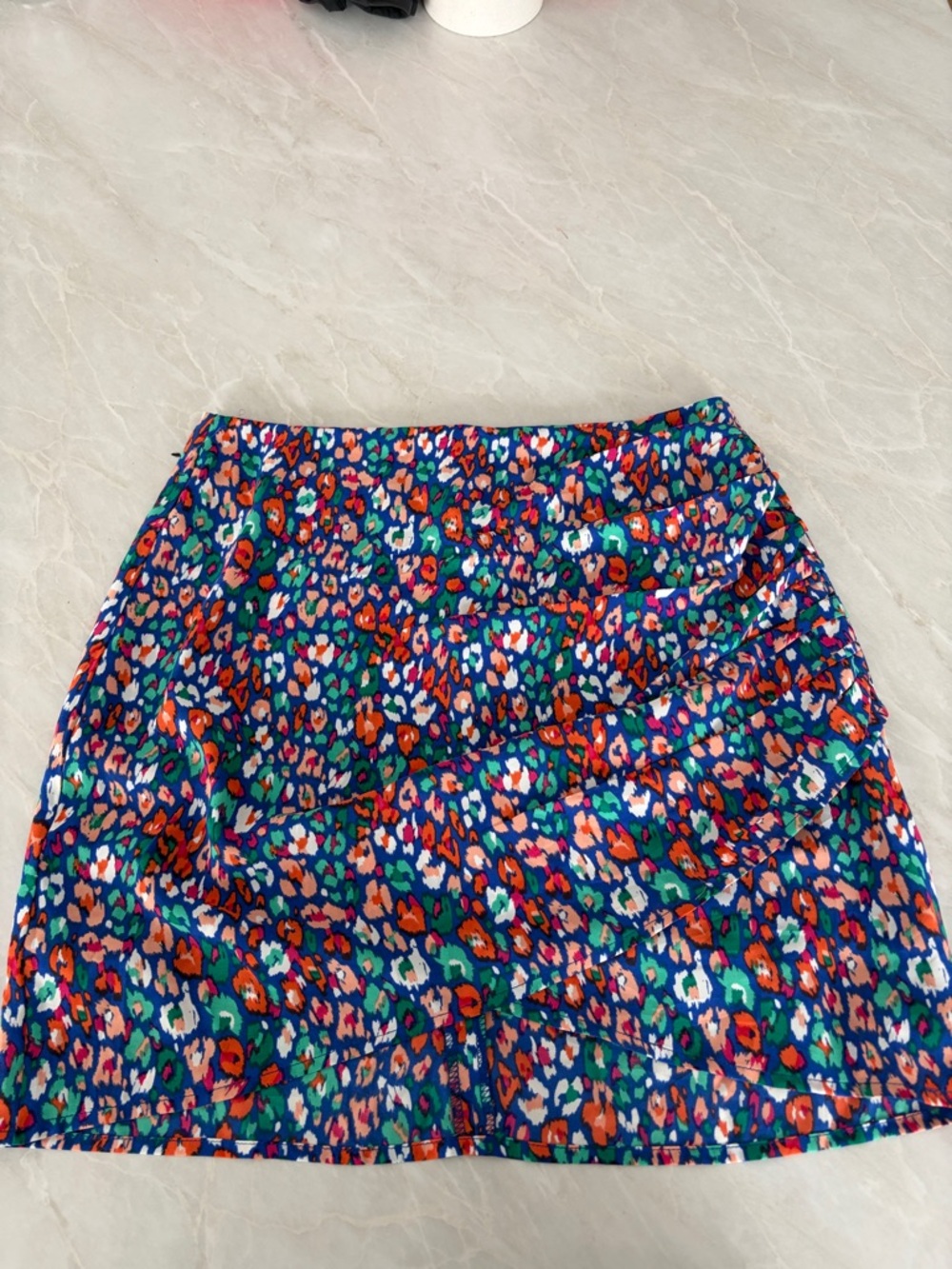 Berthie Paris Floral Multicolor Ruffled Mini Skirt - Women